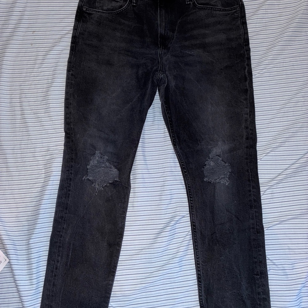 H&M Men's Charcoal Skinny Jeans